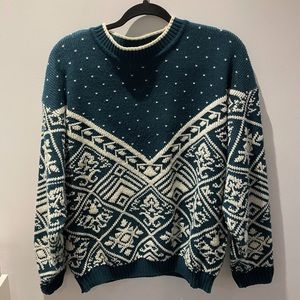 Vintage Green Sweater